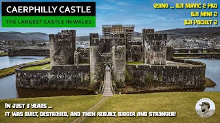 Caerphilly Castle  The Largest in Wales 2nd in Britain [upl. by Palumbo]