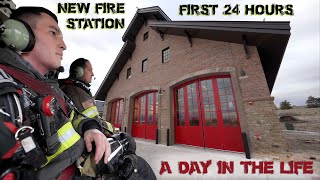 First 24 Hours in a New Fire Station  A Day in the Life [upl. by Tallbott]