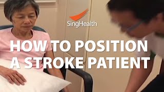 How To Position A Stroke Patient [upl. by Seebeck532]