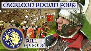 Caerleon Roman Legion Fort In Wales  Time Team [upl. by Ymorej]