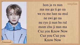 NCT U  Know Now Easy Lyrics [upl. by Camm665]