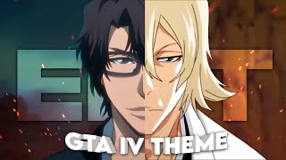 Aizen x Urahara  GTA IV Theme Edit [upl. by Gasper]